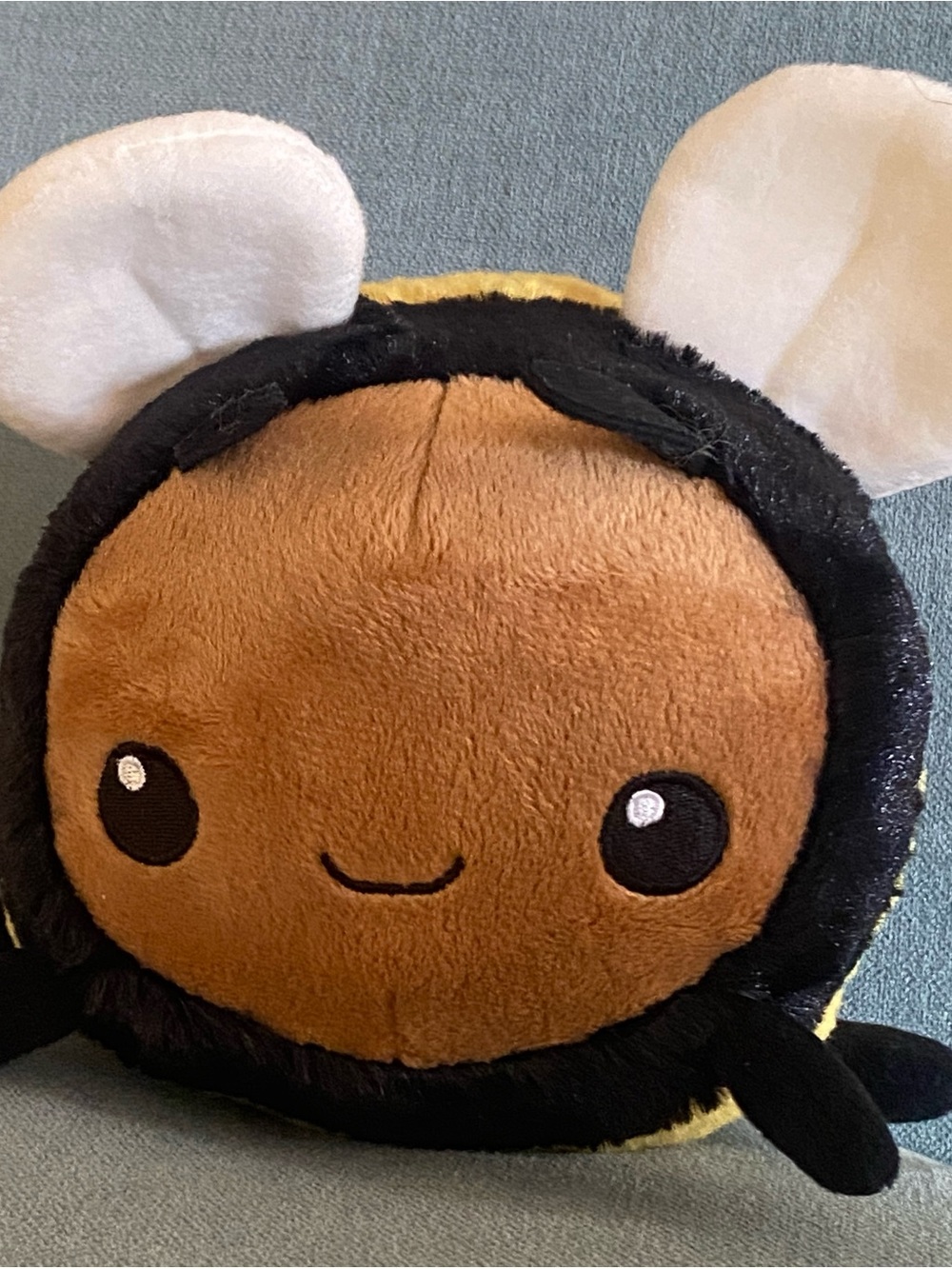 Official Squishable Snugglemi Snackers Fuzzy Bumblebee (6" Garden Collection)